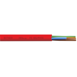 BITNER HTKSH Огнестойкий кабель FE180/PH90 E90, 1x2x1,0 мм², 100 м