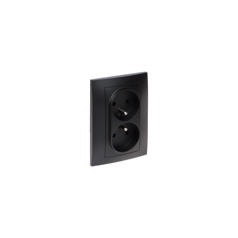 DOUBLE SOCKET OUTLET SANTRA/4135-09/EPN 230 V 16 A Elektro-Plast