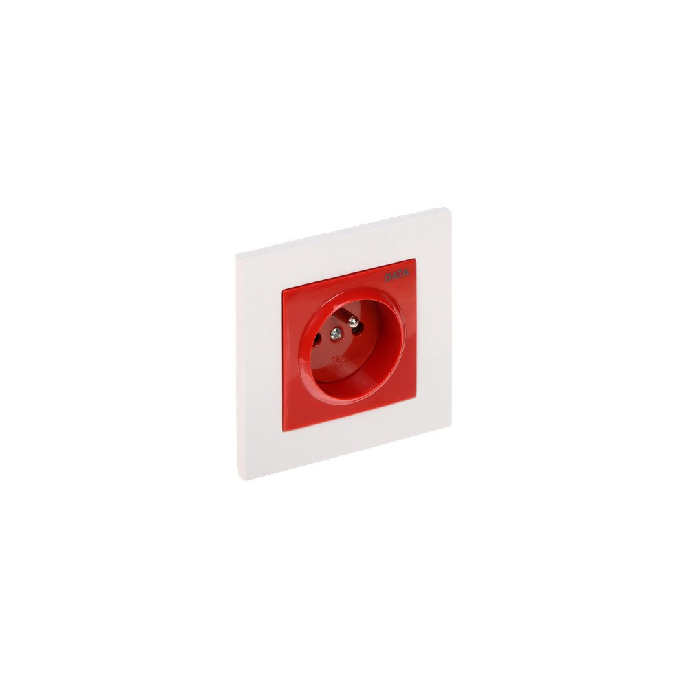 DATA SINGLE SOCKET OUTLET WITH FRAME SANTRA/4142-10/EPN 230 V 16 A Elektro-Plast