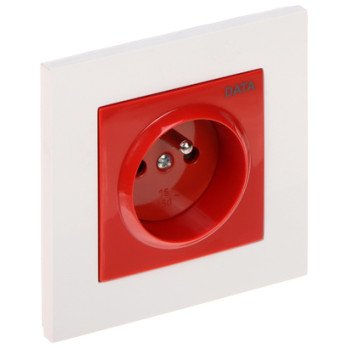 TIETOJEN YKSI PISTORASIAT KEHYKSELLA SANTRA/4142-10/EPN 230 V 16 A Elektro-Plast