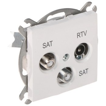 LOPPUPISK SANTRA/4160-10/EPN R-TV + 2xSAT Elektro-Plast