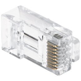 PFM976-631-PT Modular Passthrough Keystone Jack EZ Type