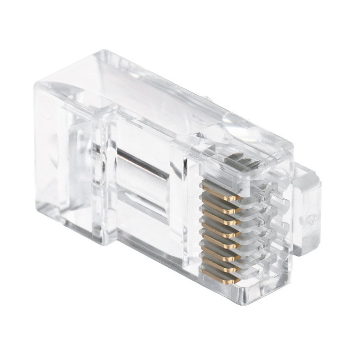 PFM976-631-PT Modular Passthrough Keystone Jack EZ Type