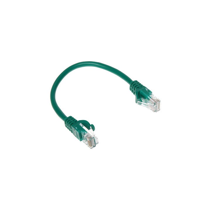 RJ45/0.2-GREEN Ethernet Patch Cable 0.2m Green