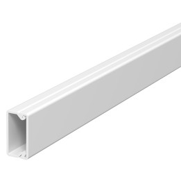 OBO Bettermann WDK kabelių kanalas su dangteliu, 10x20mm, baltas, 2m