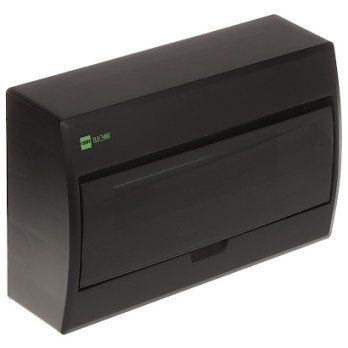 SURFACE-MOUNTING DISTRIBUTION CABINET 12-MODULAR ELEGANT-1X12/NT/B/EPN Elektro-Plast