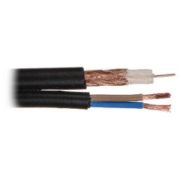 CCTV Coaxial Cable RG-59 + 2x0.75 mm²