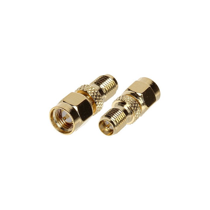 SMA-W/SMA-G-RP RF Adapter SMA Male to SMA Female Reverse Polarity