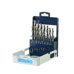 SPIRĀLURBJU KOMPLEKTS 1-10mm HSS 19gab