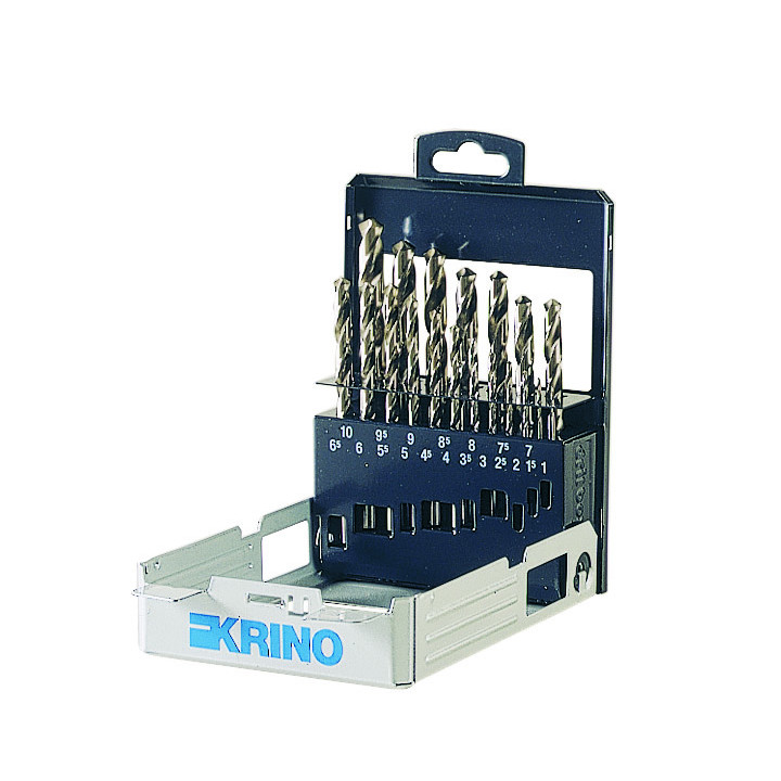 HAUPA HSS Drill Bit Set 1-10mm 19pcs