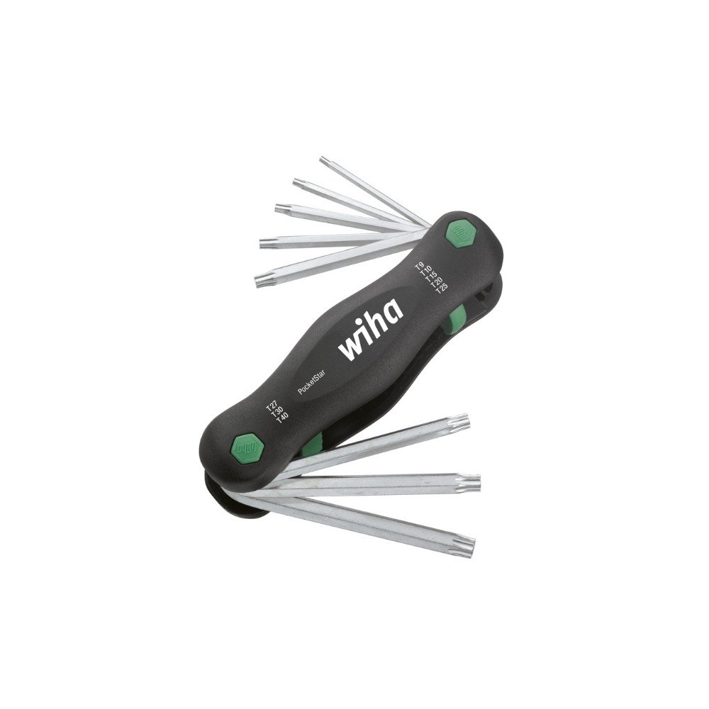 TORX FOLDING KEYS SET WH-POCKETSTAR/23049 WIHA