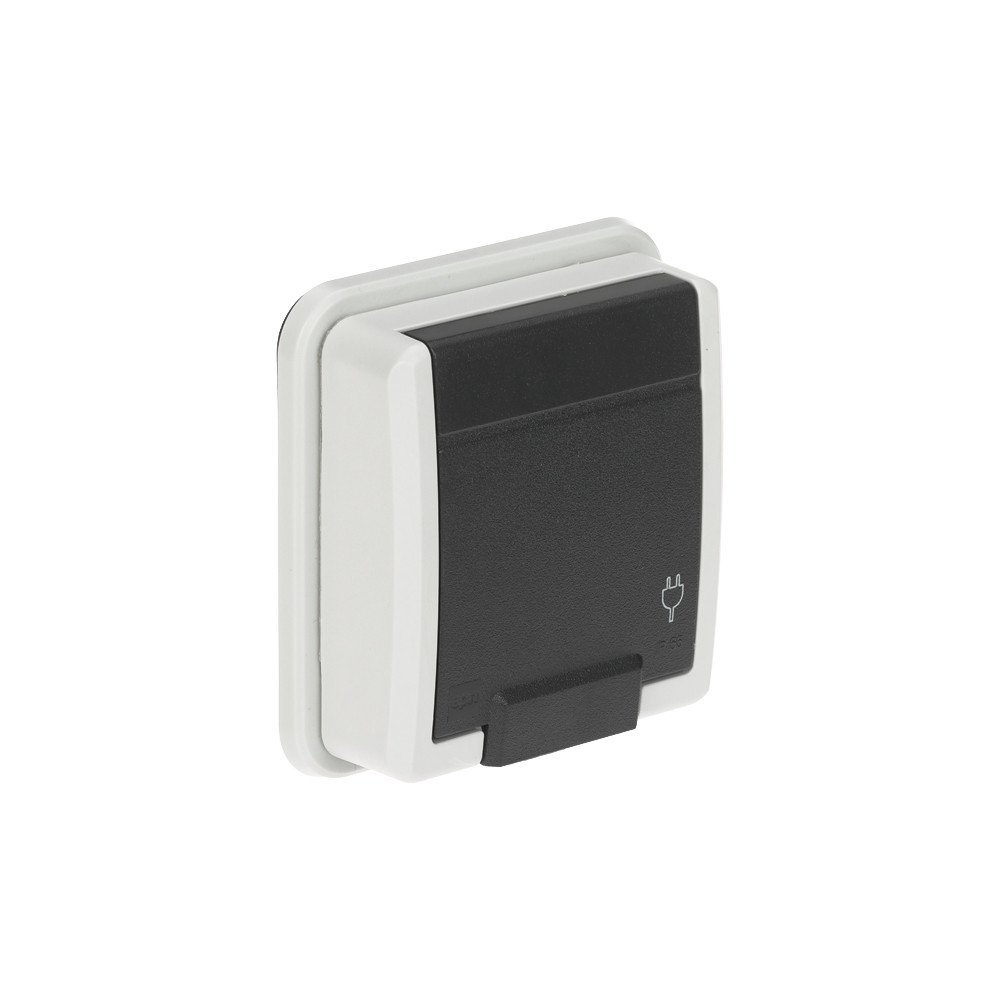 SINGLE FLUSH-MOUNTED SOCKET AQUANT-5041-70/EPN 230 V AC 16 A IP55 Elektro-Plast