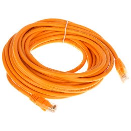 RJ45/6/10.0-ORANGE 10m Cat6 Ethernet Patch Cable - Orange