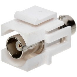 Keystone Jack FX-BNC2 BNC Female to Keystone Adapter White