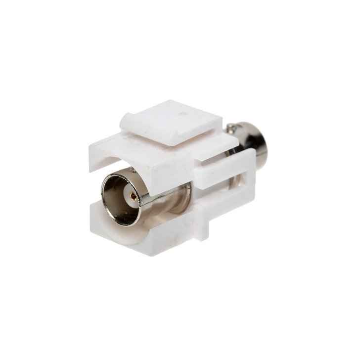 Keystone Jack FX-BNC2 BNC Female to Keystone Adapter White