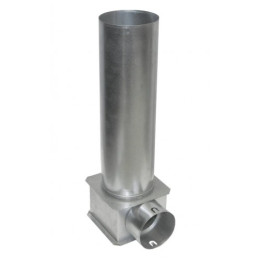 DIFUZORA PIEVIENOJUMA KĀRBA D100-1x75mm METĀLA