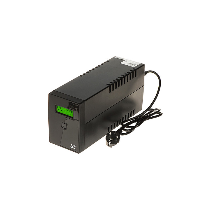 ИБП Green Cell UPS01/LCD, 600 VA с ЖК-дисплеем