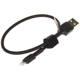 Green Cell PowerStream USB-A to Lightning Cable 0.3m KABGC24