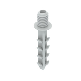 IESPIEŽAMS PLASTMASAS DĪBELIS 6x30mm M6 100gab.