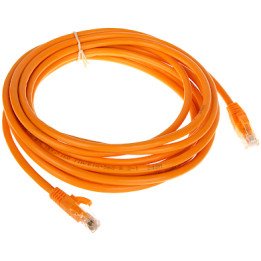 Patchcord RJ45 Cat6 5m Orange