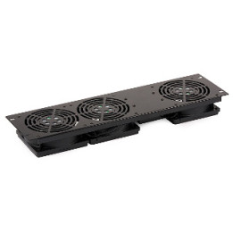 19" 1U Ventilatoru panelis A19-3W