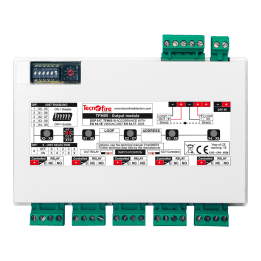 TECNOFIRE TF-TFM05-LP fotoelektriline suitsuandur koos varupatareiga, 85 dB alarm