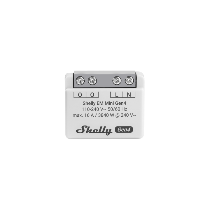 Shelly EM Mini Gen4 Smart Breaker / Energy Meter