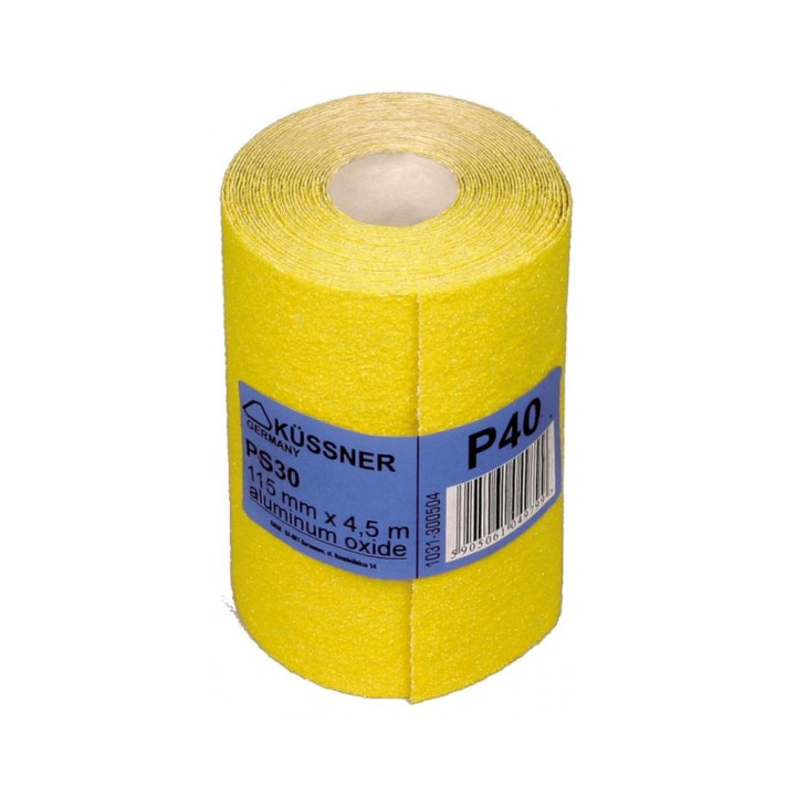 Hardy Sandpaper Roll 115mm x 4.5m K60