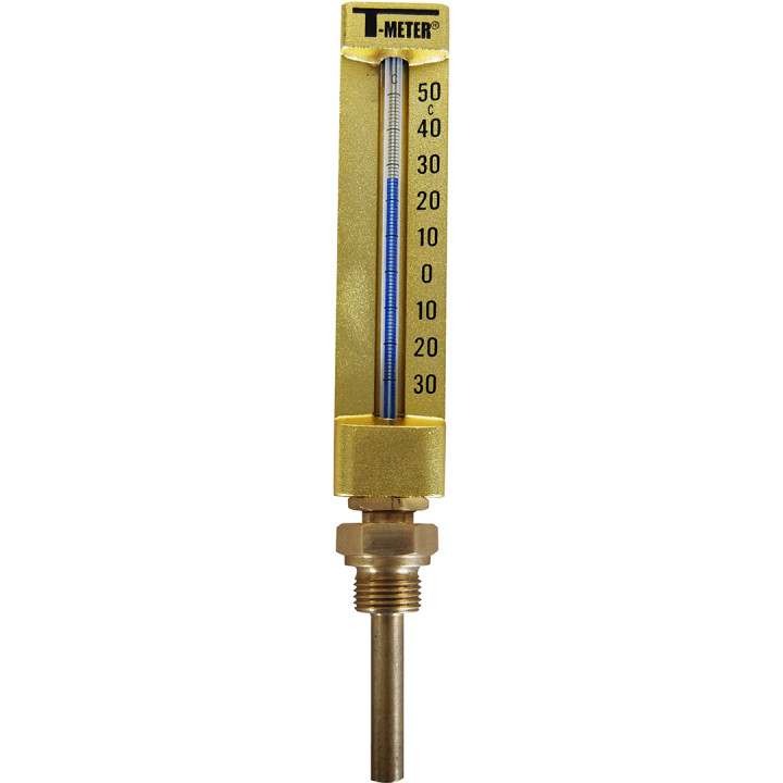 TERMOMETRS 0°C/+120°C AL 1670 TAISNAIS H150 AR ČAULU
