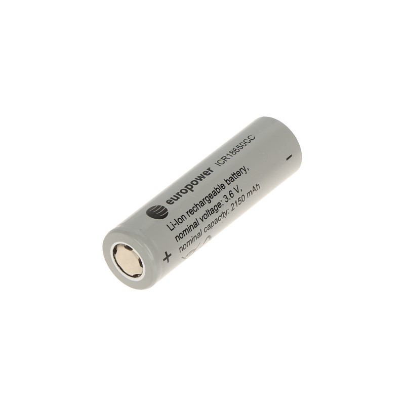 EUROPOWER BAT-ICR18650CC/EP 3.6V Li-Ion uzlādējams