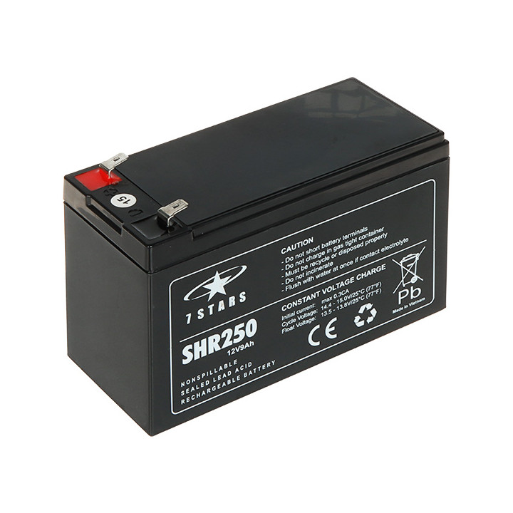 7STARS 12V/9AH-7STARS Sealed Lead Acid Battery 12V 9Ah