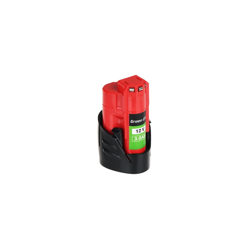 SAHKOTYOKALUN AKKU PTML12V3-GC Milwaukee M12 12V korvaava 3 Ah Green Cell