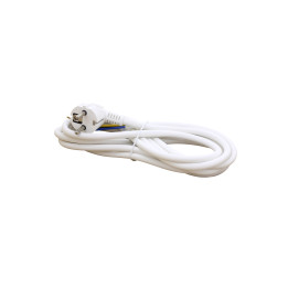 OPAL Power Cable with Plug 3x1.5mm2 3m White