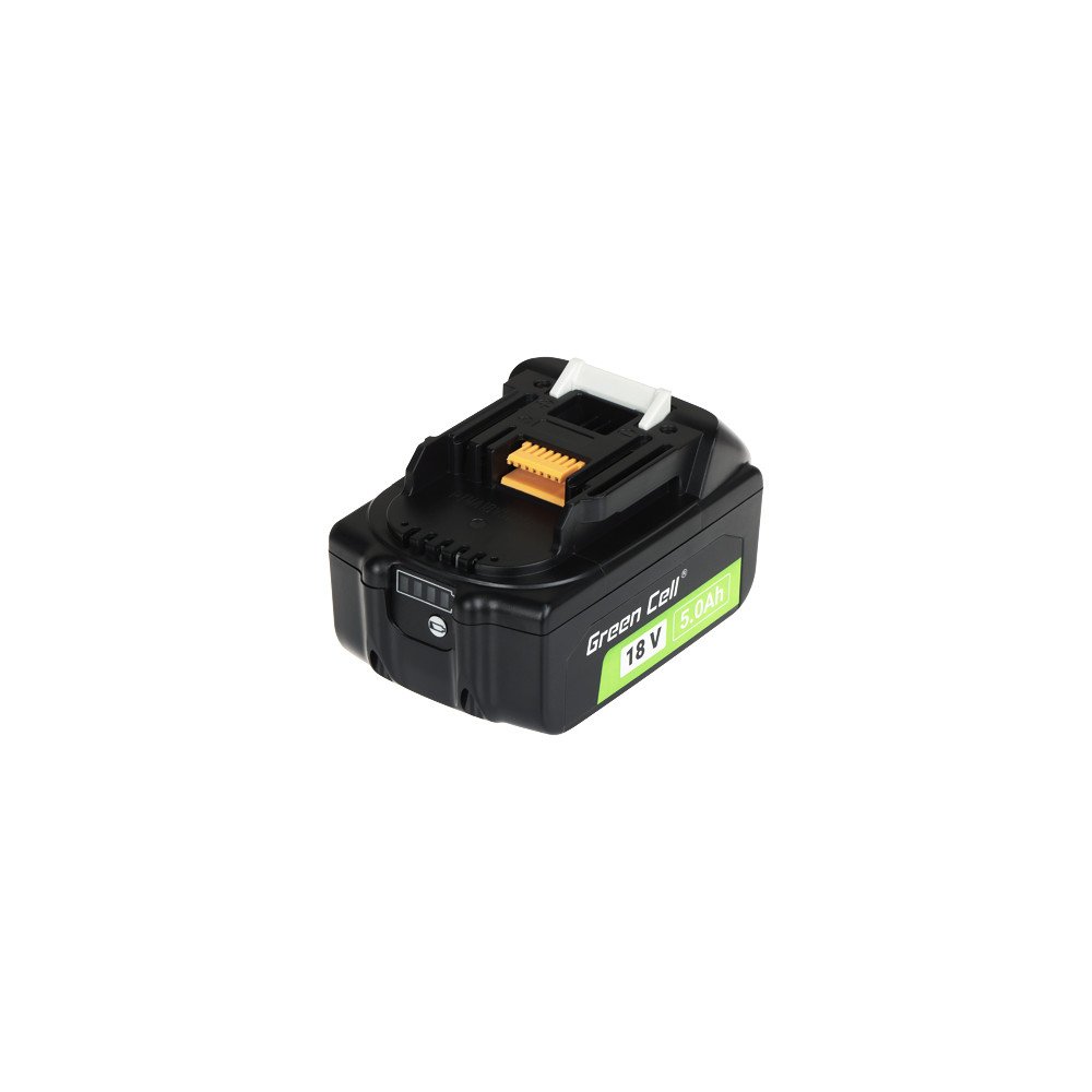 MAITINIMO IRANKIU AKUMULIATORIUS PTMA18V5-GC Makita LXT 18V pakaitinis 5 Ah Green Cell