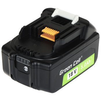 MAITINIMO IRANKIU AKUMULIATORIUS PTMA18V5-GC Makita LXT 18V pakaitinis 5 Ah Green Cell