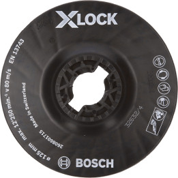 BOSCH CHV611 Backing Pad 125mm X-LOCK