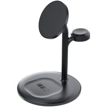 INDUKTIVAIS LADETAJS MagScape MSST-GC-3IN1-B Green Cell