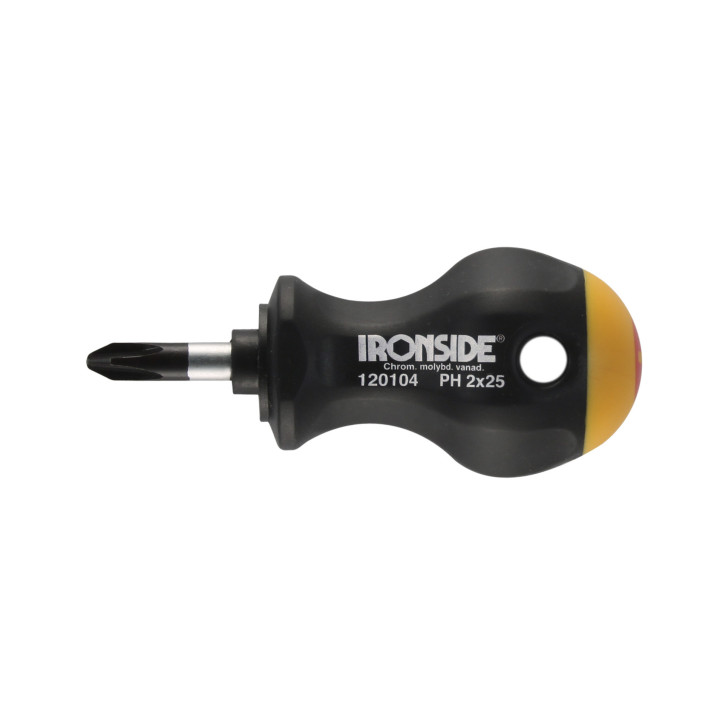 Ironside Stubby Screwdriver PH1 25mm