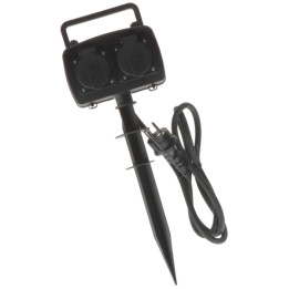 ORNO OR-AE-13138 2 ligzdu IP44 bloks 230V 16A