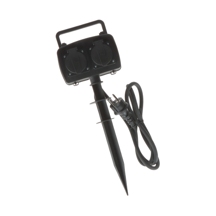 ORNO OR-AE-13138 2 ligzdu IP44 bloks 230V 16A