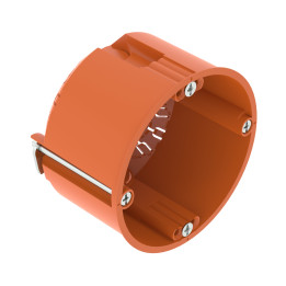 OBO Bettermann HG 47 gipso kartono montavimo dėžutė D68mm H47mm, oranžinė