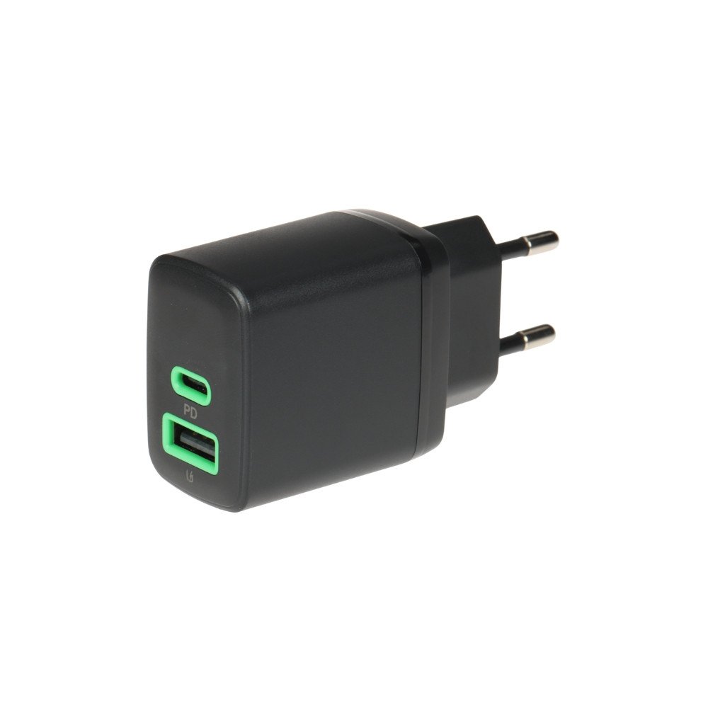 USB-VERKKOLATURI Virtalahde Duo30 CHARB-GC-30AC-B Green Cell