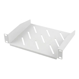 Półka RACK 10" ViDiLine ViDi-R10-P135-SZ 137,7 mm 20 kg „Szara“