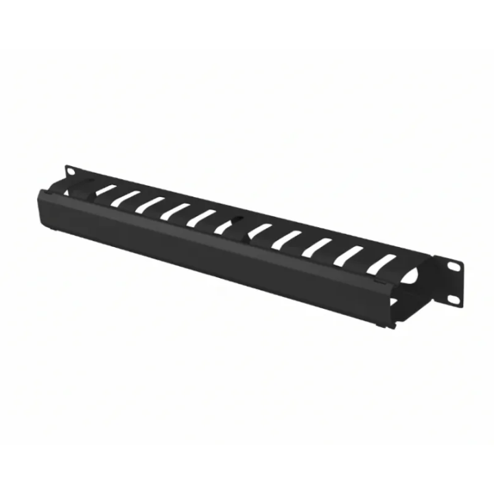 Korraldaja kabli RACK 19" 1U z zaślepką ViDiLine VIDI-R19-G2-1U czarny