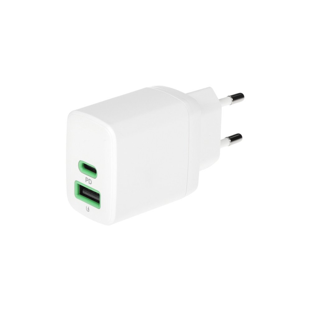 USB TIKLA LADETAJS Barosanas avots Duo30 CHARB-GC-30AC-W Green Cell