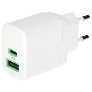 USB TINKLO IKROVIKLIS Maitinimo saltinis Duo30 CHARB-GC-30AC-W Green Cell