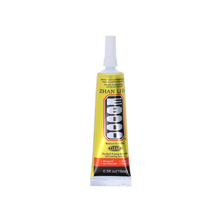 E-8000 selge universaalne liim puuteekraanidele ja kuvaraamidele, 15 ml