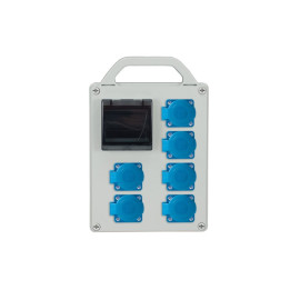 R-BOX 240 skirstomoji plokštė 6x230V 4 modai IP44
