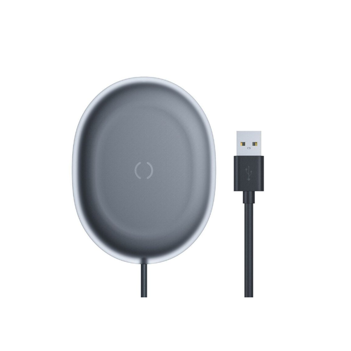 Baseus Jelly Wireless Charger 15W, black, WXGD-01
