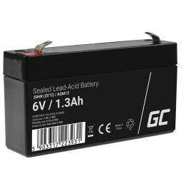 Green Cell :: Акумлятор AGM13 6В 1.3Ач
